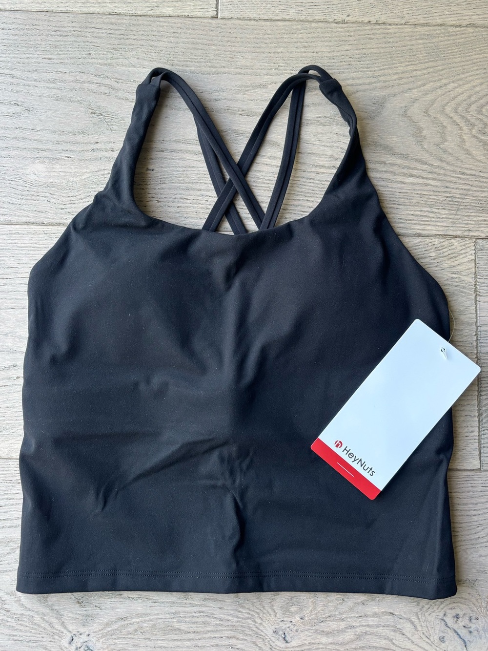 HeyNuts Cross-Back Bralette Tank